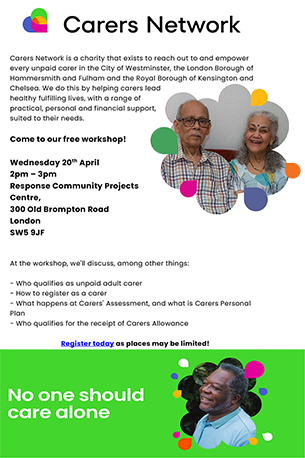Carers Network - Click to register